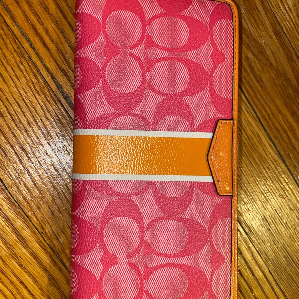 Authentic coach wallet